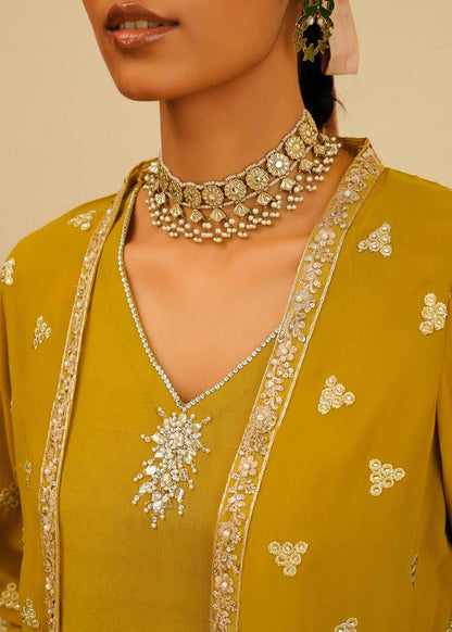 Mahgul | Eid Edit 2024 | Mustard Shine - House Of Anaya