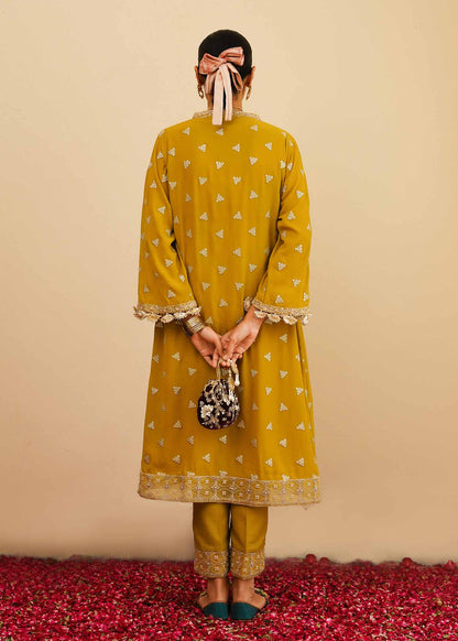 Mahgul | Eid Edit 2024 | Mustard Shine - House Of Anaya