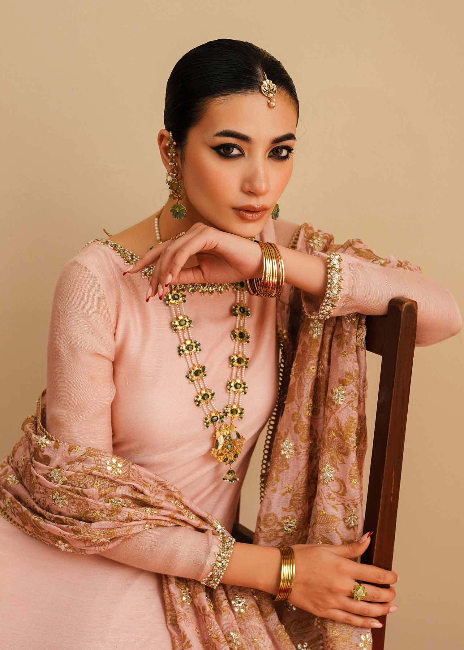 Mahgul | Eid Edit 2024 | Pink Elegance - House Of Anaya