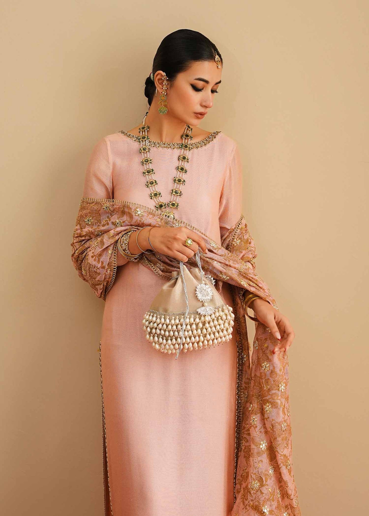 Mahgul | Eid Edit 2024 | Pink Elegance - House Of Anaya