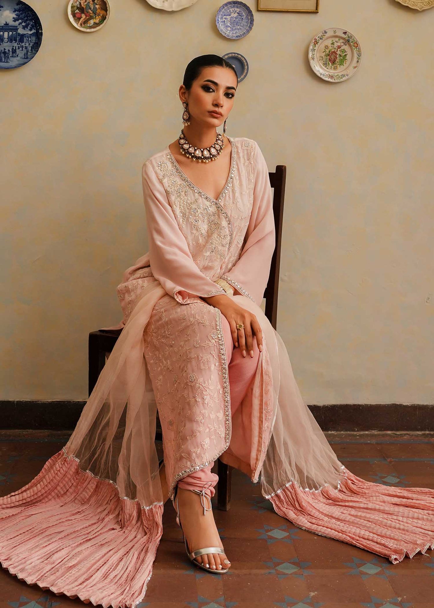 Mahgul | Eid Edit 2024 | Pink Shade - House Of Anaya