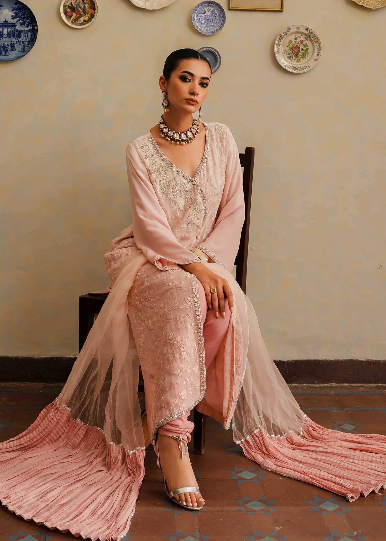 Mahgul | Eid Edit 2024 | Pink Shade - House Of Anaya
