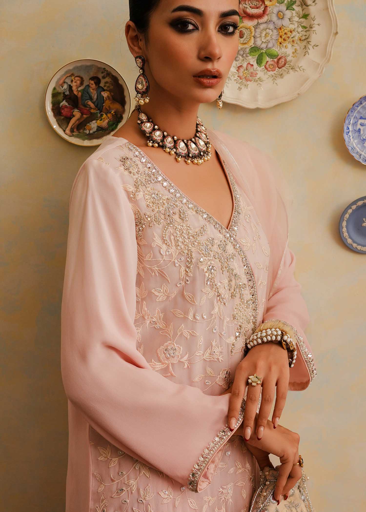 Mahgul | Eid Edit 2024 | Pink Shade - House Of Anaya