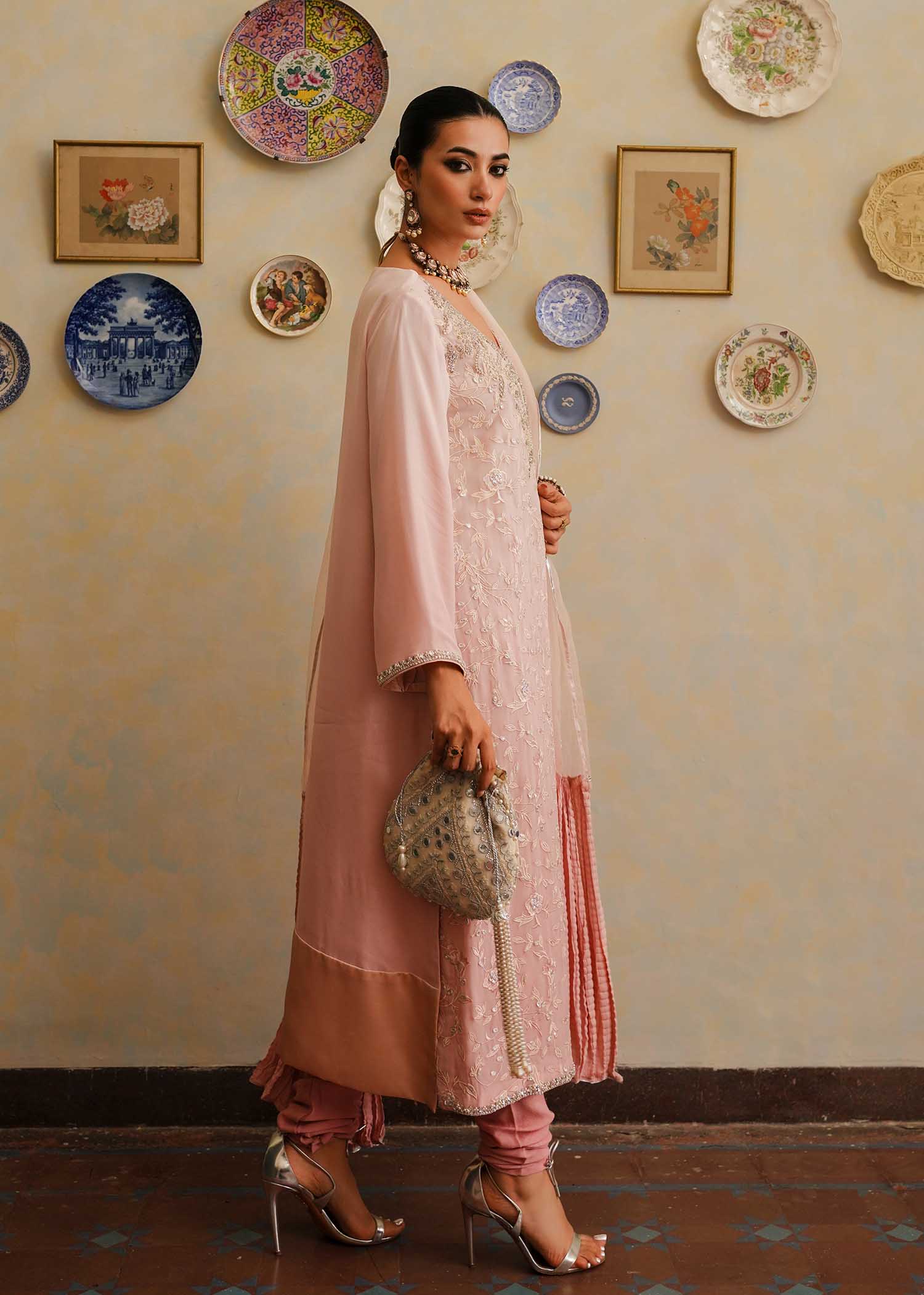 Mahgul | Eid Edit 2024 | Pink Shade - House Of Anaya