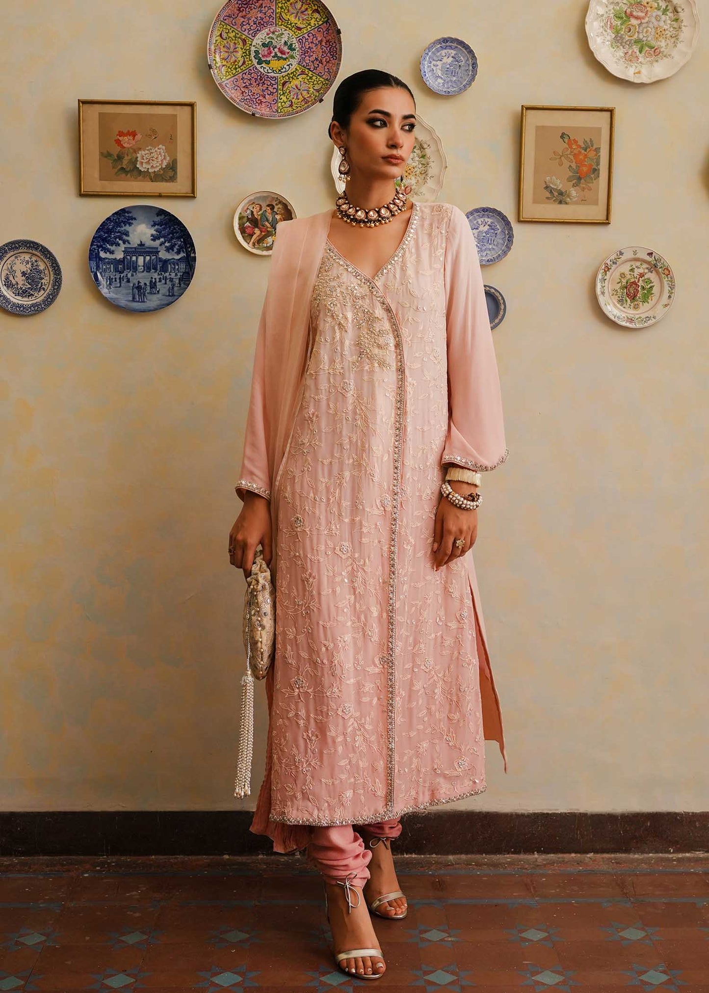 Mahgul | Eid Edit 2024 | Pink Shade - House Of Anaya