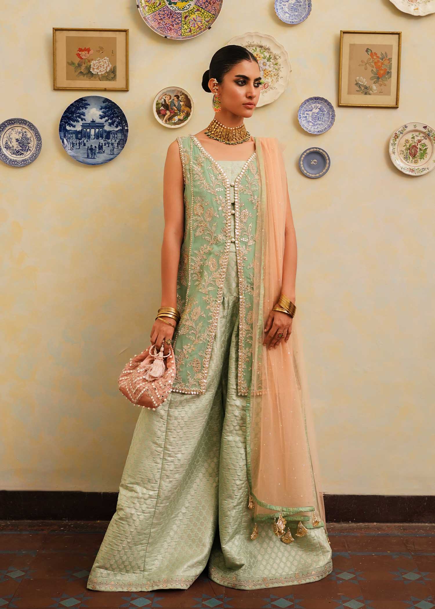 Mahgul | Eid Edit 2024 | Aqua Dream - House Of Anaya
