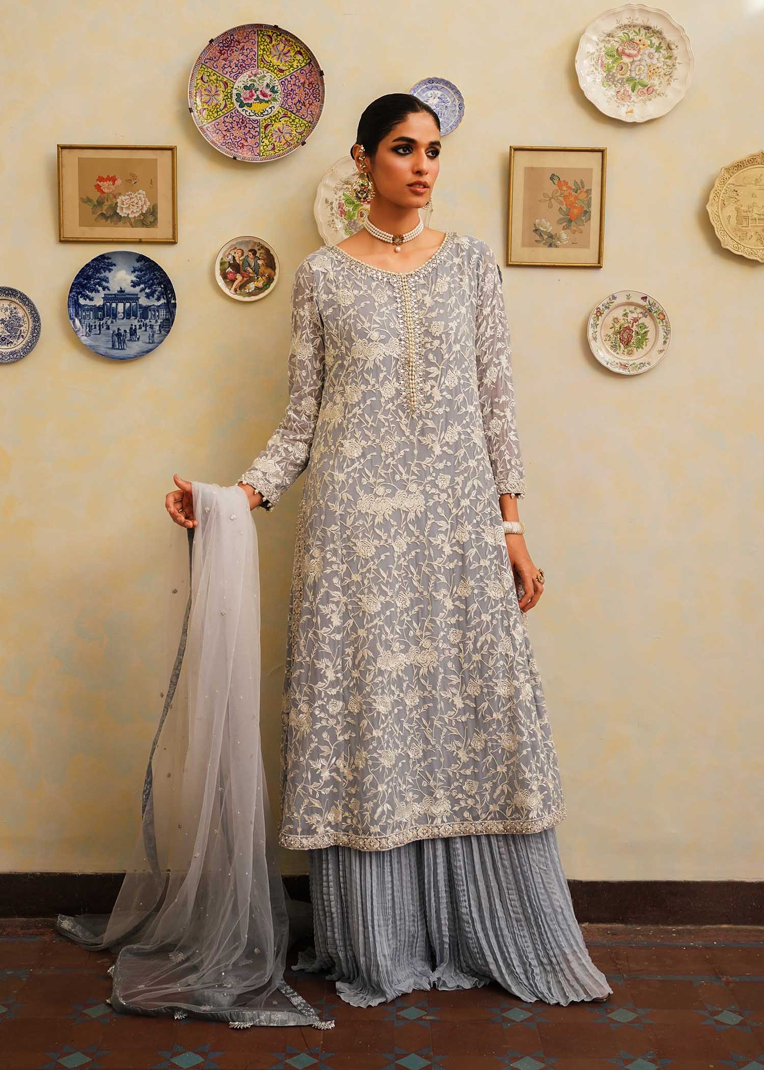 Mahgul | Eid Edit 2024 | Sage Reverie - House Of Anaya
