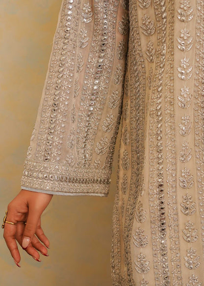 Mahgul | Eid Edit 2024 | Crushed Silver - House Of Anaya