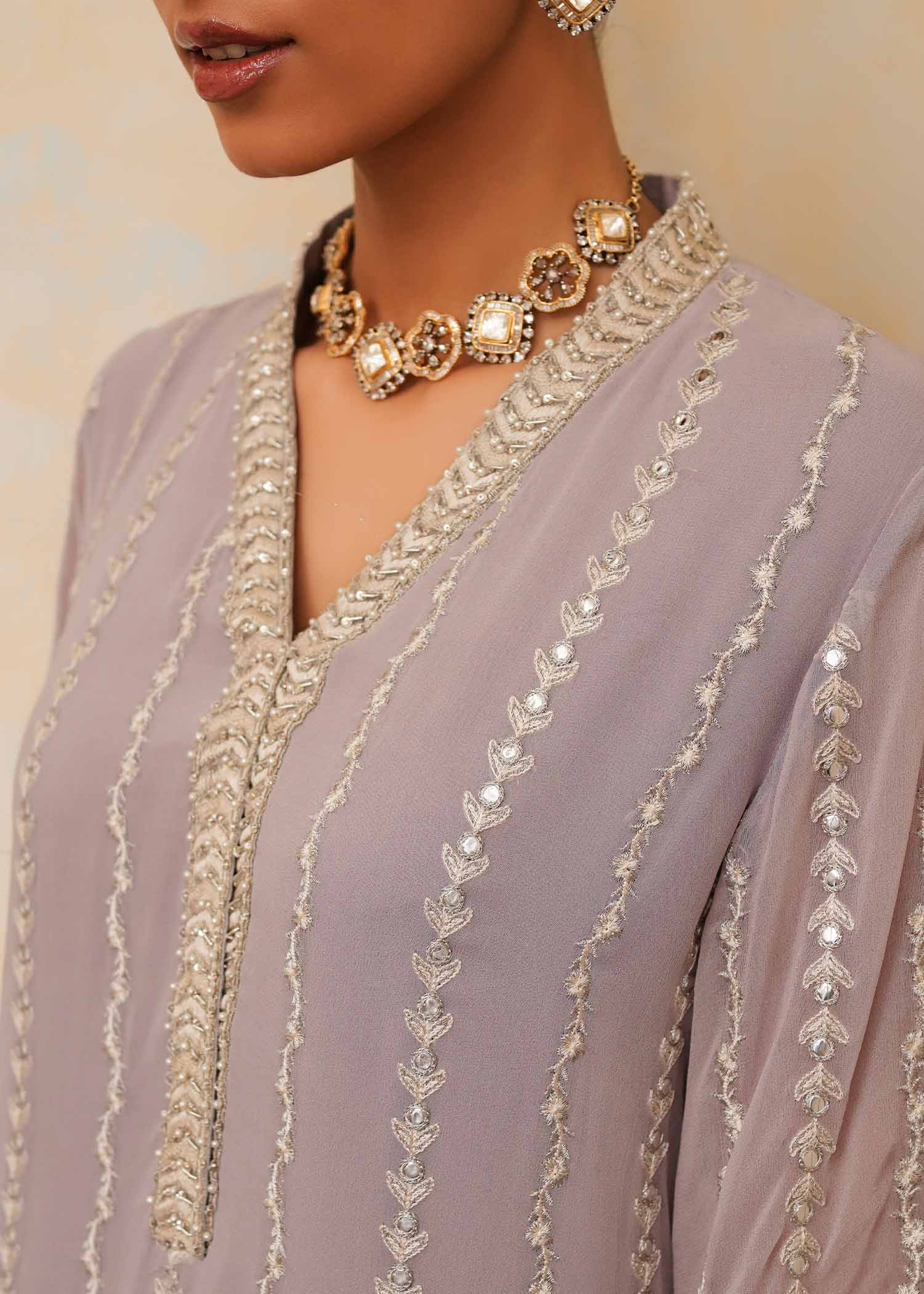 Mahgul | Eid Edit 2024 | Lavender Lines - House Of Anaya