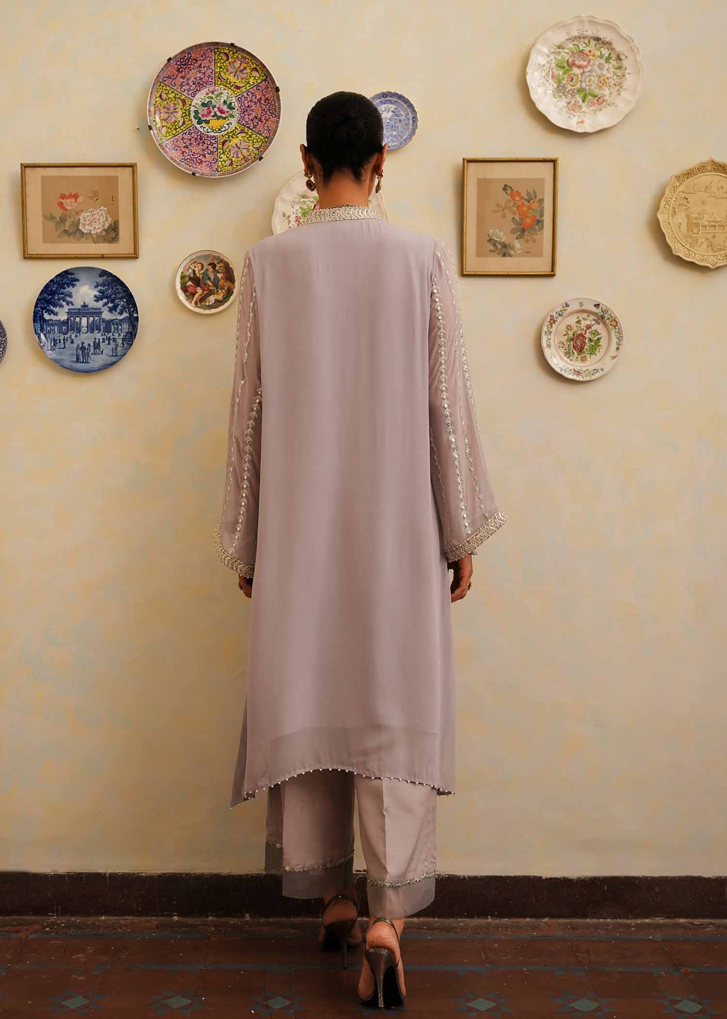 Mahgul | Eid Edit 2024 | Lavender Lines - House Of Anaya