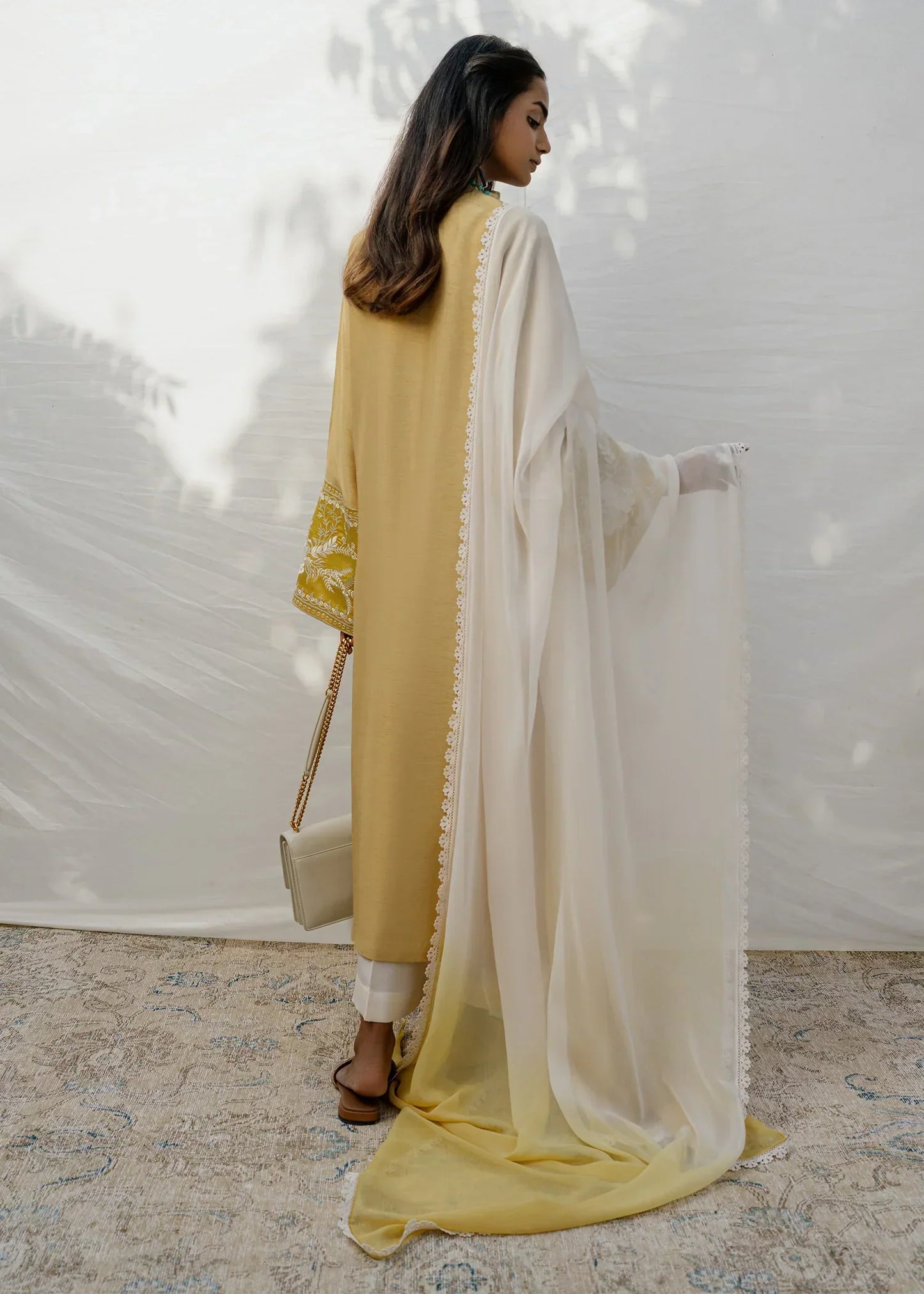 Mahgul | Eid Edit 2024 | Yellow Gold - House Of Anaya