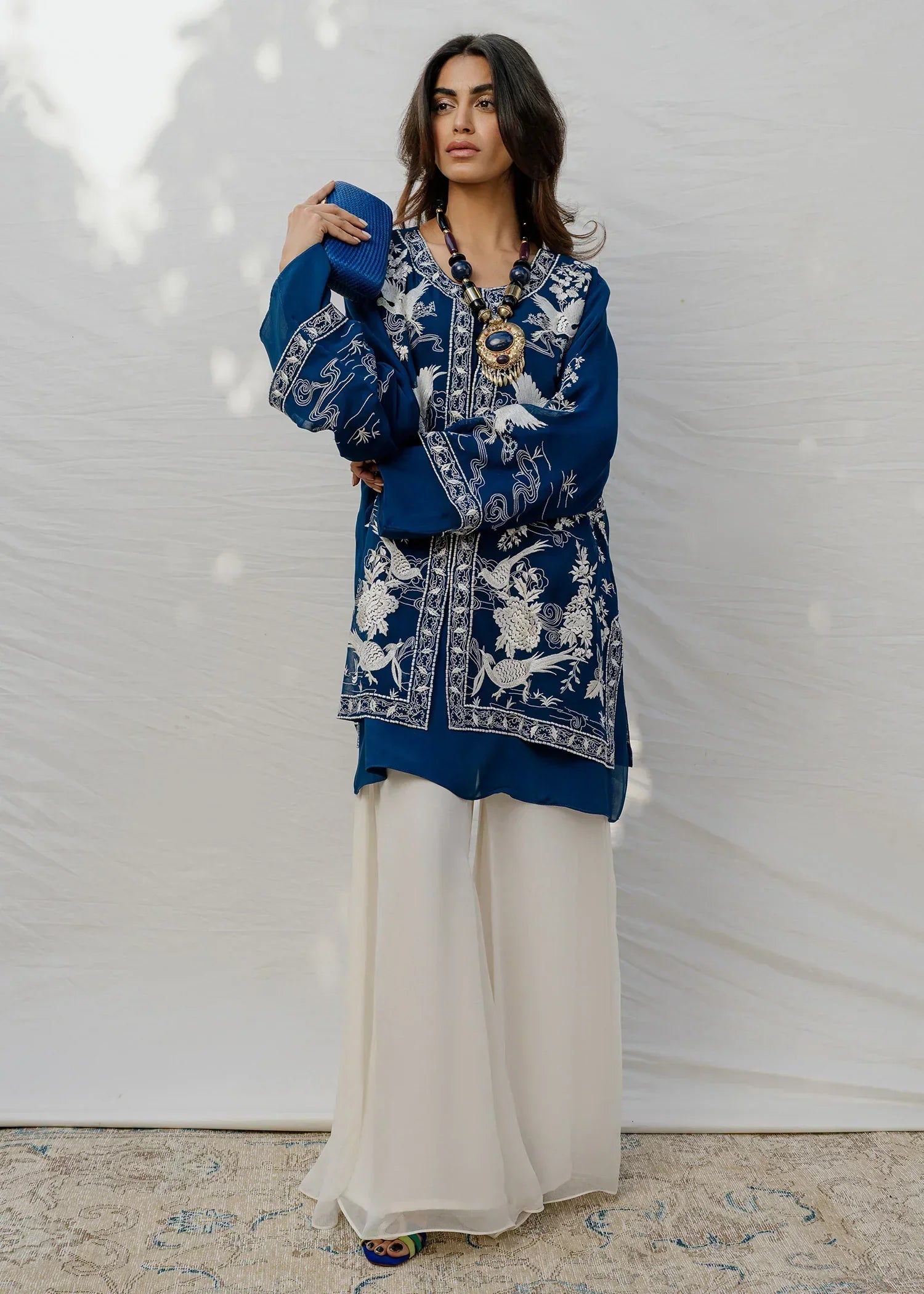 Mahgul | Eid Edit 2024 | Blue Crane - House Of Anaya