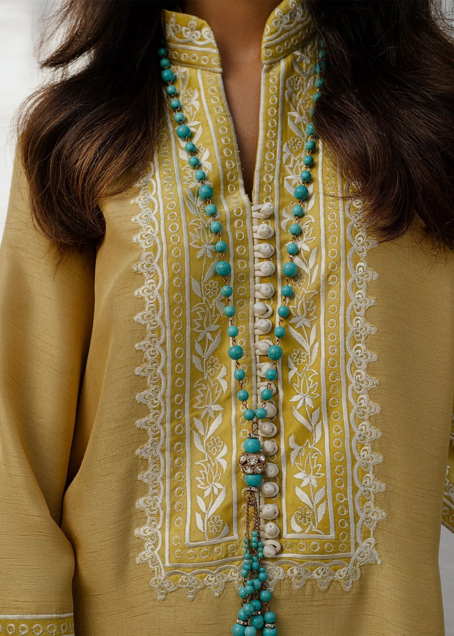 Mahgul | Eid Edit 2024 | Yellow Gold - House Of Anaya