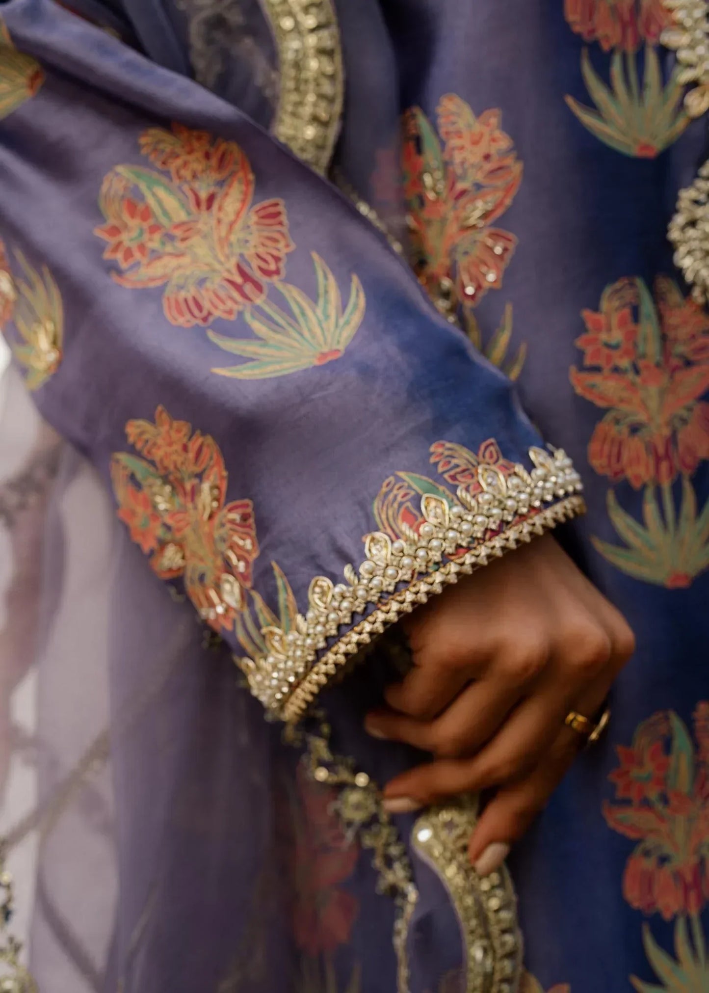 Mahgul | Eid Edit 2024 | Damson Diamante - House Of Anaya