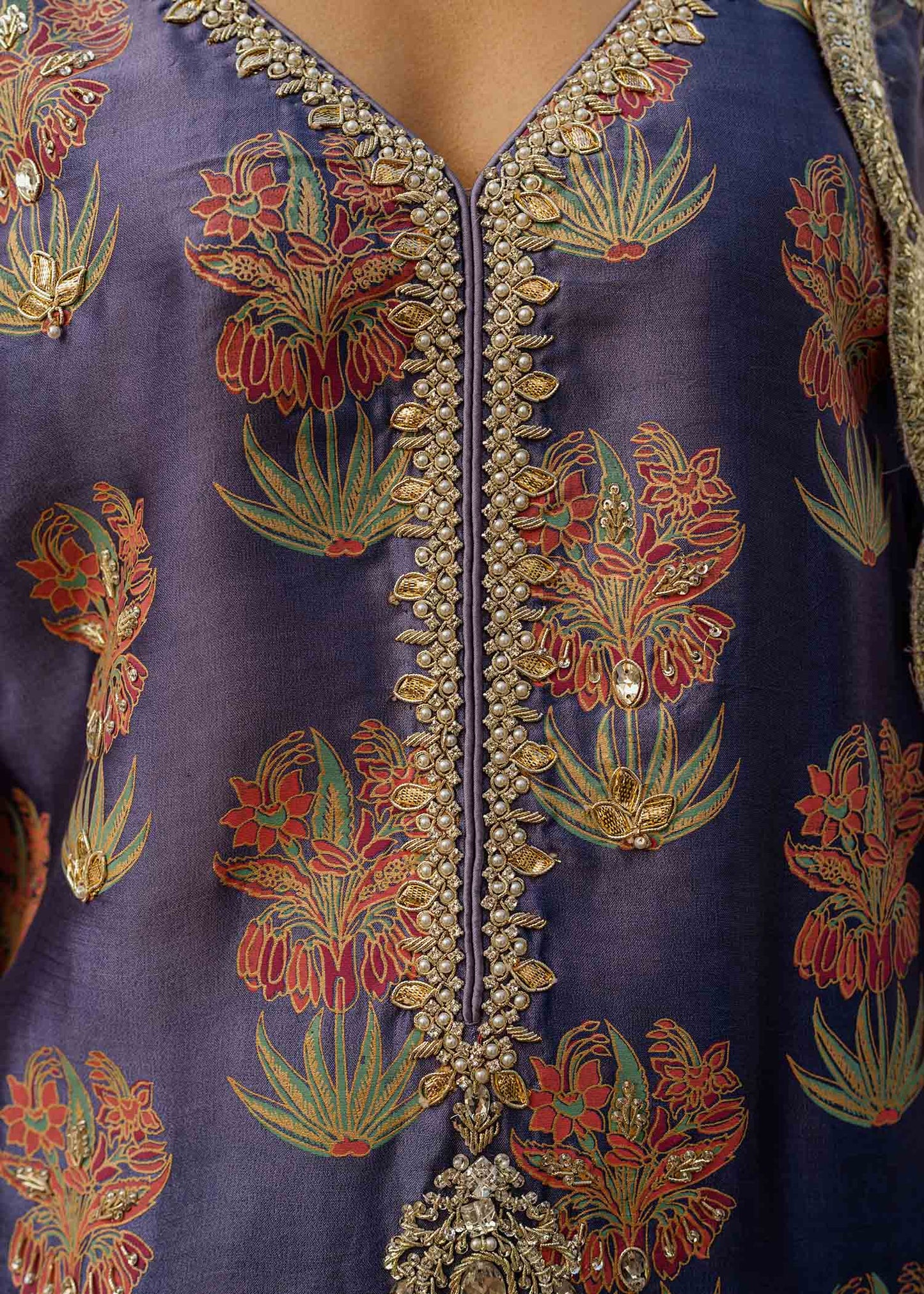 Mahgul | Eid Edit 2024 | Damson Diamante - House Of Anaya
