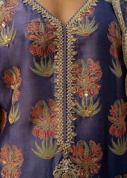 Mahgul | Eid Edit 2024 | Damson Diamante - House Of Anaya