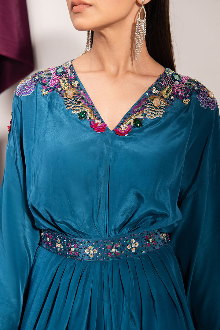 Maria Osama Khan | Tiffany Formals | Sapphire - House Of Anaya