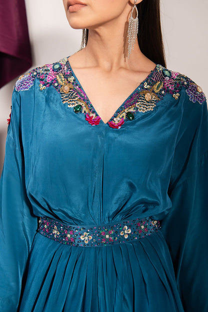Maria Osama Khan | Tiffany Formals | Sapphire - House Of Anaya