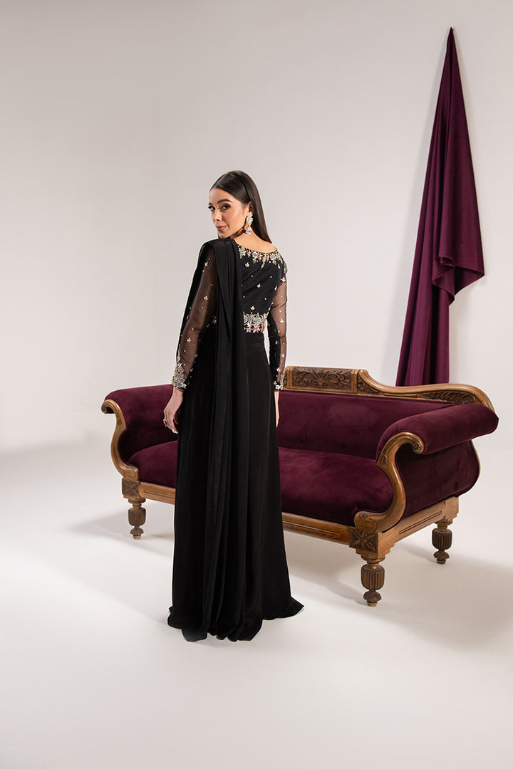 Maria Osama Khan | Tiffany Formals | Obsidian - House Of Anaya