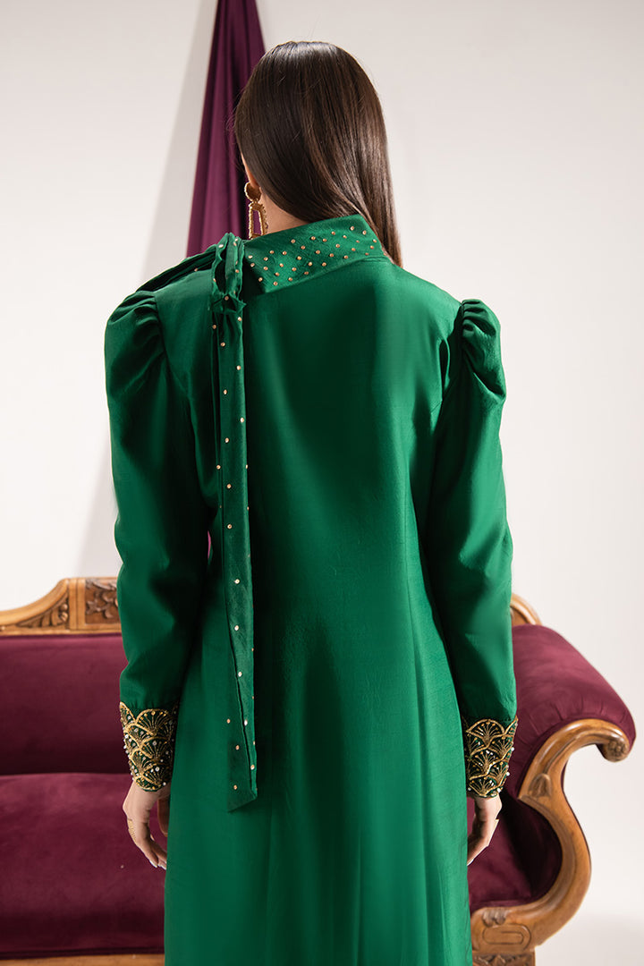 Maria Osama Khan | Tiffany Formals | Emerald - House Of Anaya