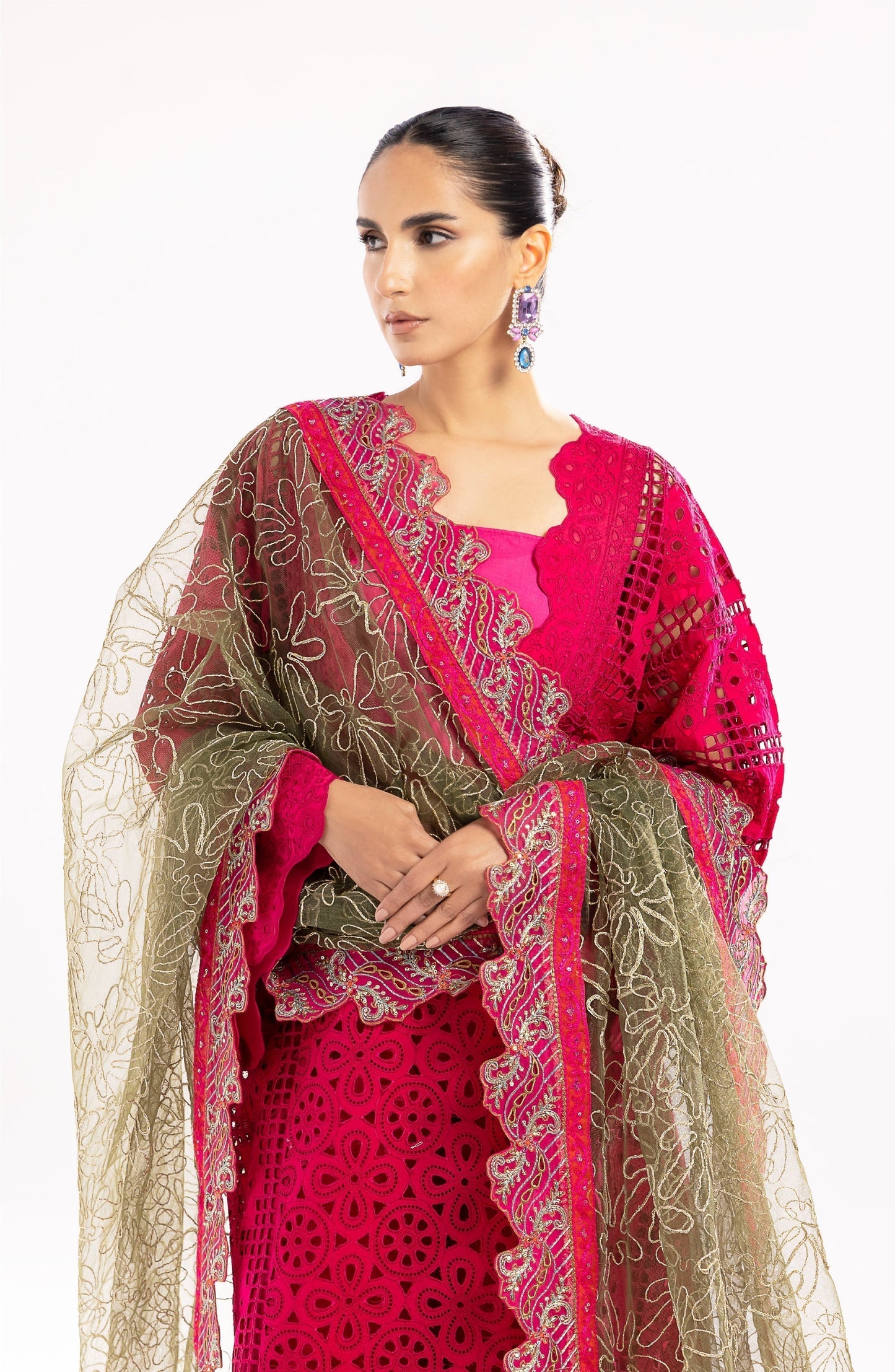 Maryum N Maria | Eid Luxury Lawn 24 | Yasmin - House Of Anaya