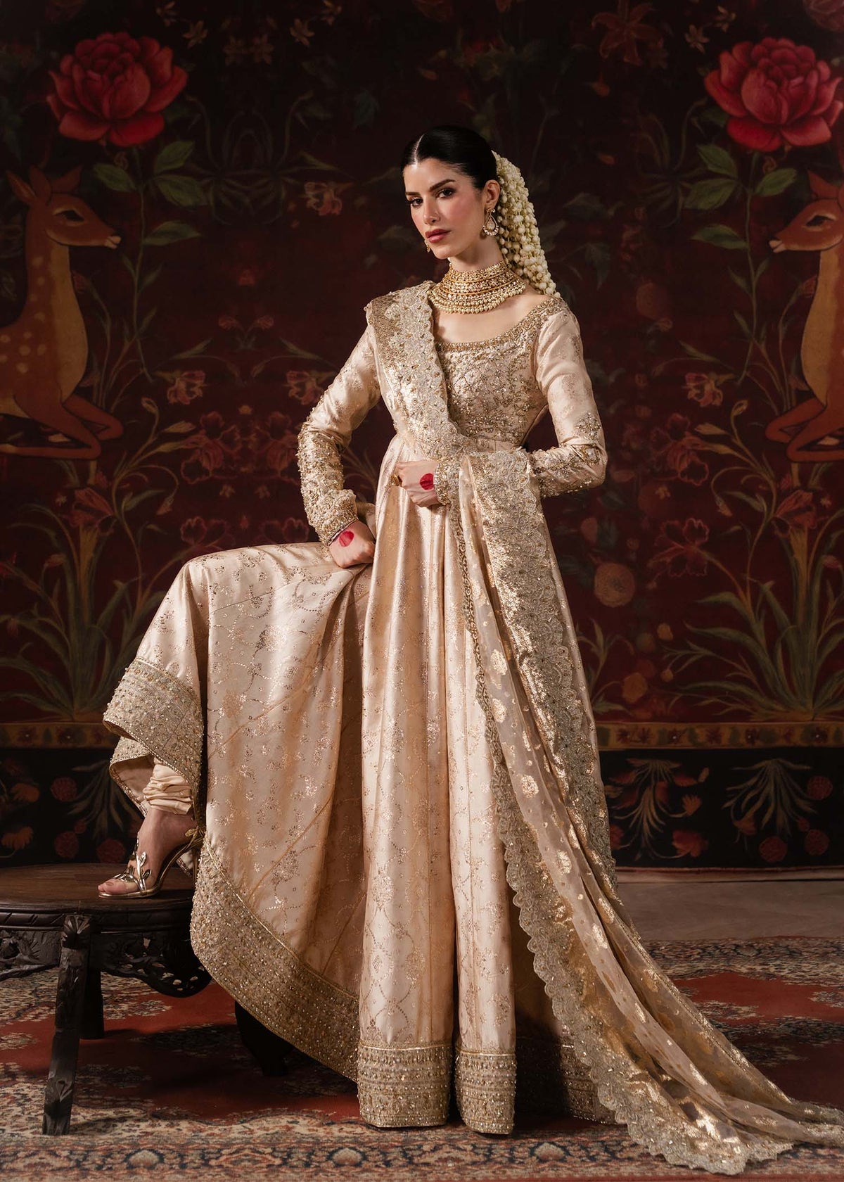 Kanwal Malik | Shehnai luxury Pret-26 | Marjan