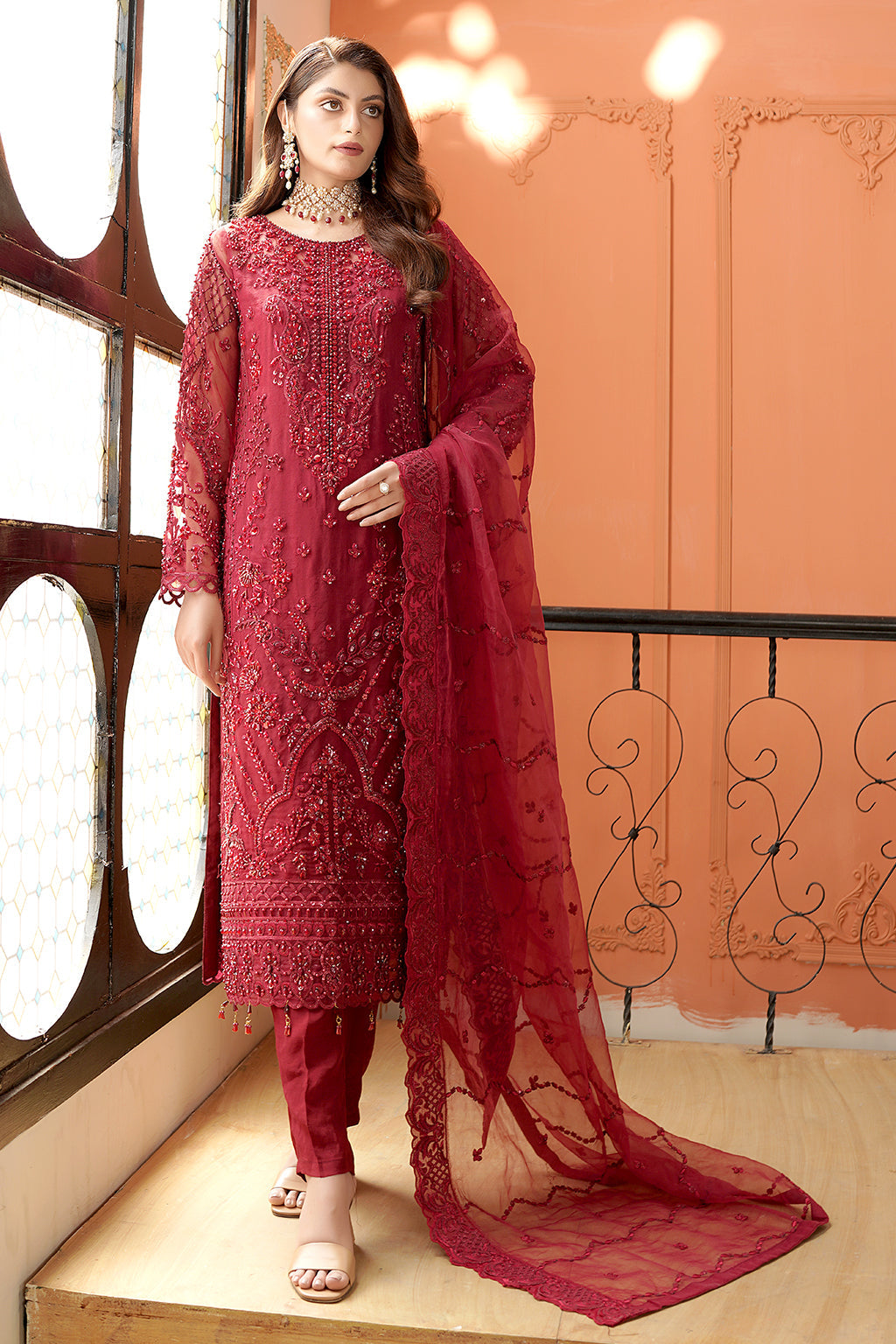 Maryams | Reet Formals | M 107 - House Of Anaya