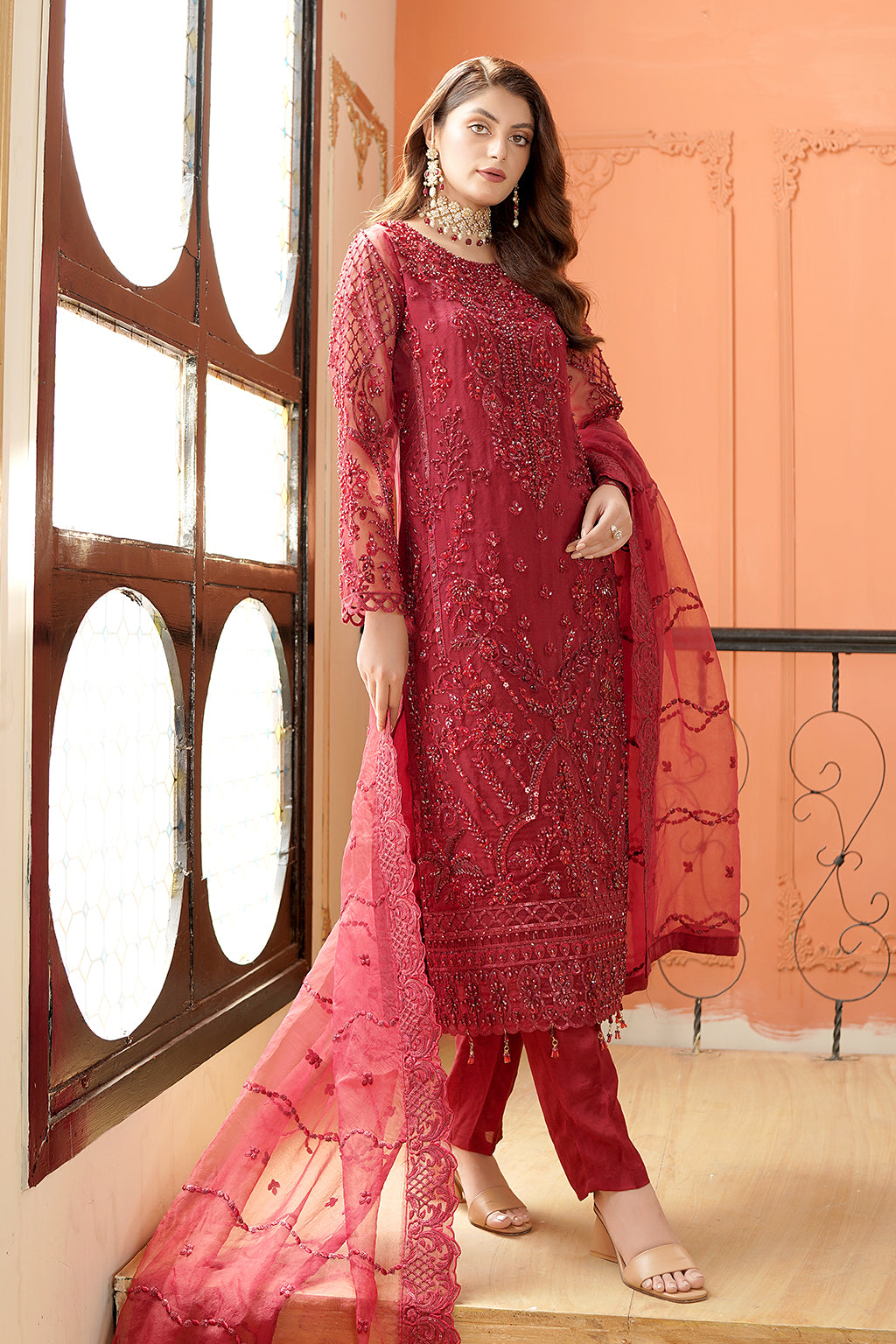 Maryams | Reet Formals | M 107 - House Of Anaya