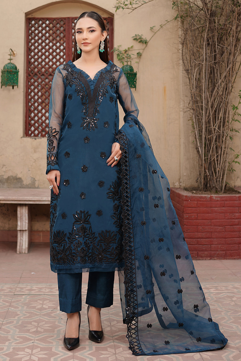 Maryams | Luxury Eid Pret | M-1102 - House Of Anaya