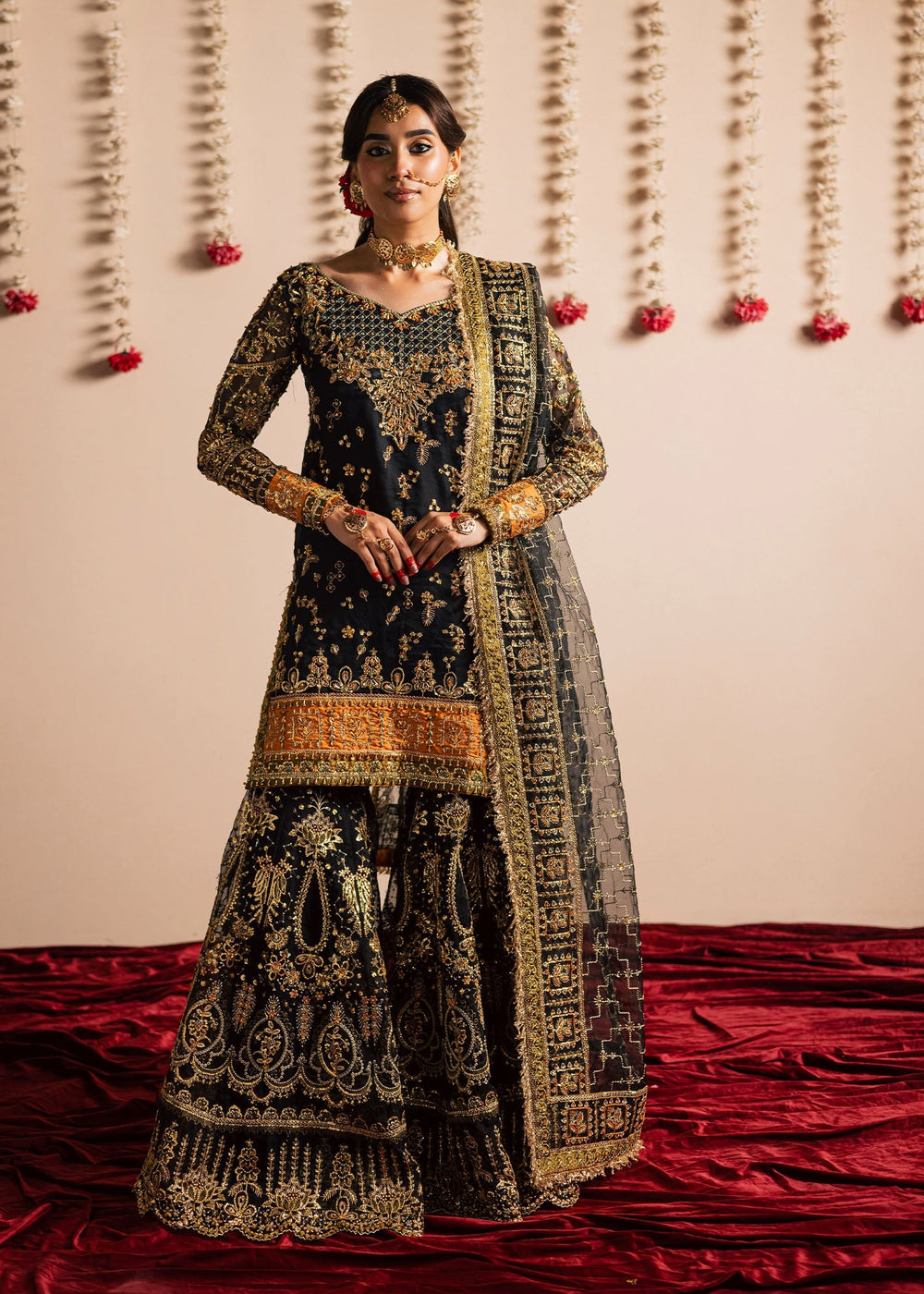 Maria Osama Khan | Jhil Mil Wedding Festive | Surmayi -
Maria Osama