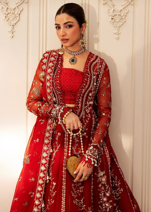 Sadaf Fawad Khan | Wedding Festive 25 | Scarlet
