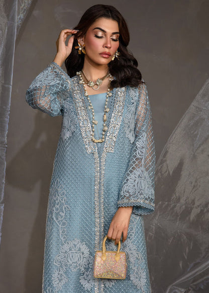Saira Shakira | Zarae Luxury Pret | Cyan