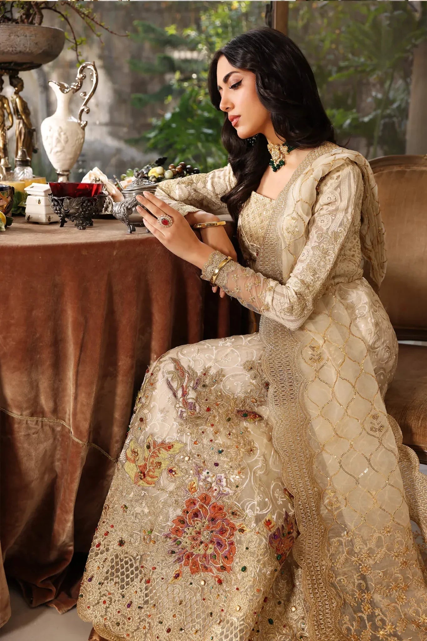 Musferah Saad | Enchante Formals | Floral Mist