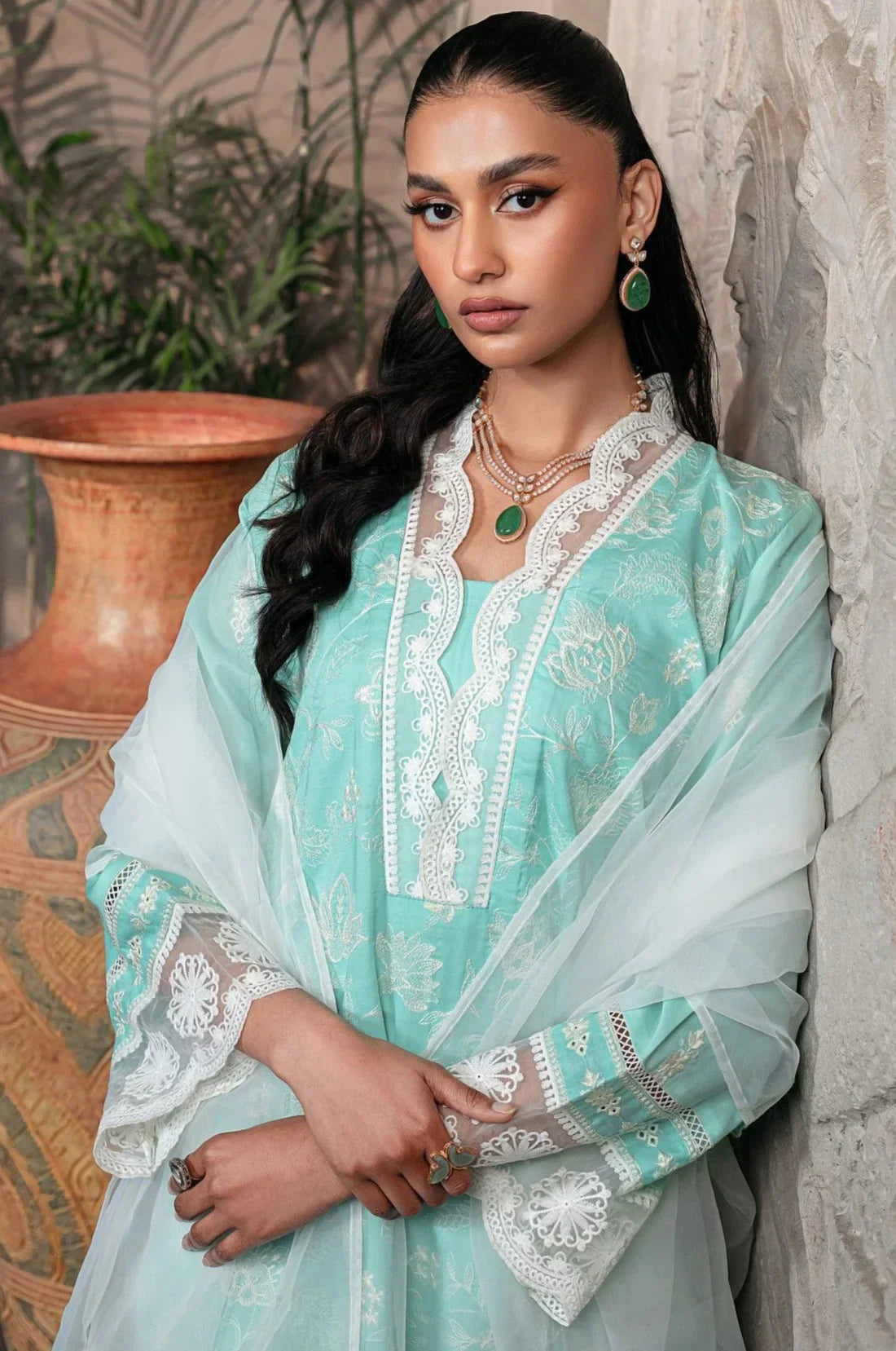 Mohagni | Muntazir Luxury Lawn 24 | MGZ-09 - House Of Anaya