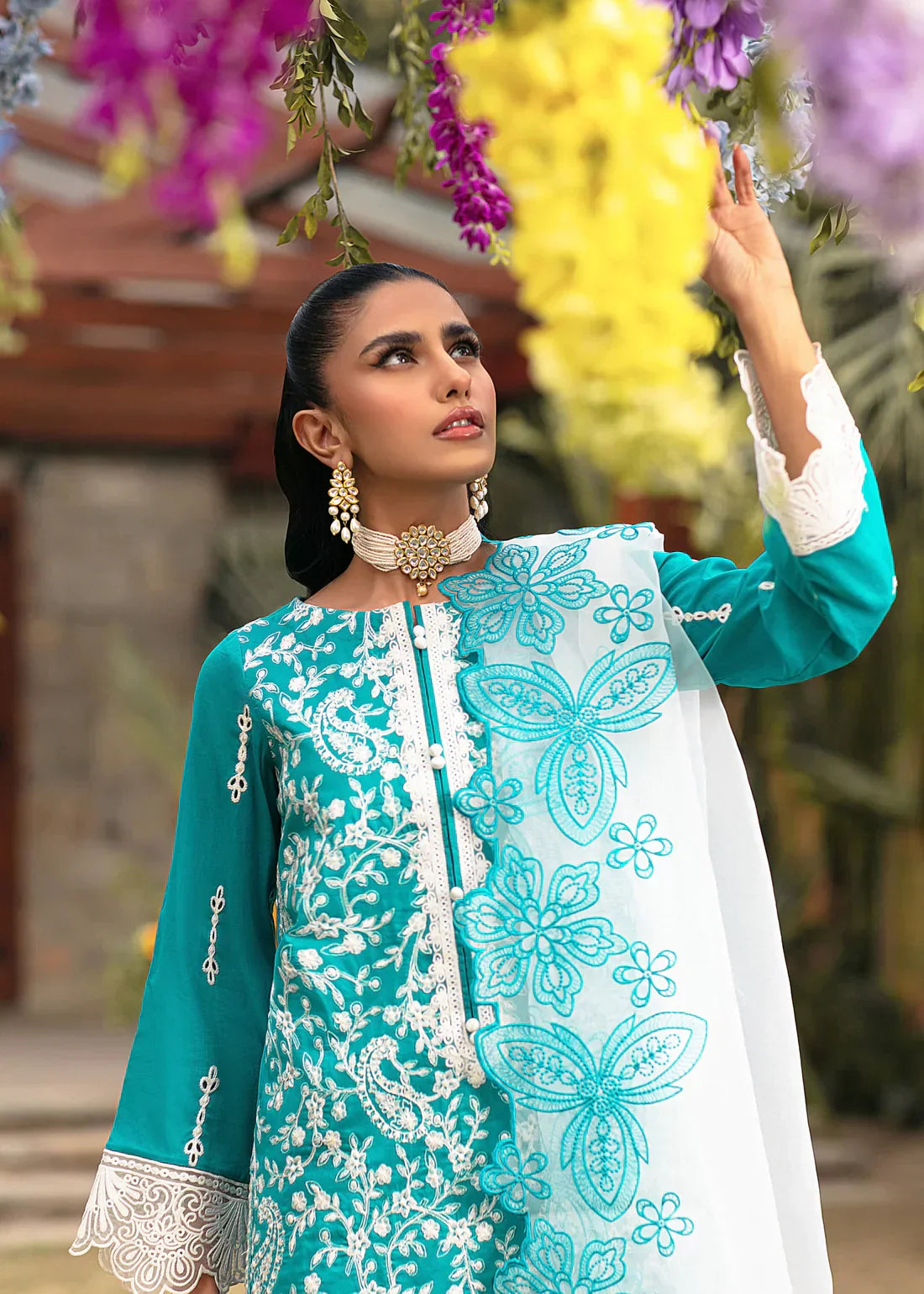 Mohagni | Muntazir Luxury Lawn 24 | MGZ-10 - House Of Anaya