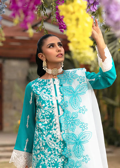 Mohagni | Muntazir Luxury Lawn 24 | MGZ-10 - House Of Anaya