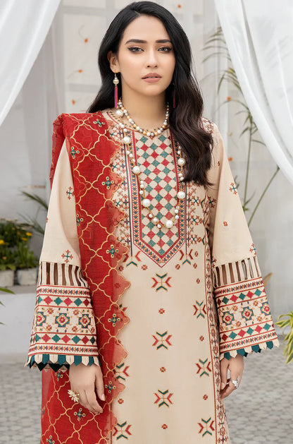 Mohagni | Muntazir Luxury Lawn 24 | AM-15 - House Of Anaya