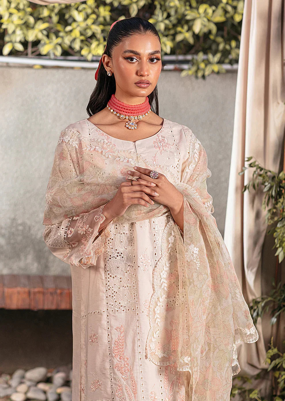 Mohagni | Muntazir Luxury Lawn 24 | CM-04 - House Of Anaya