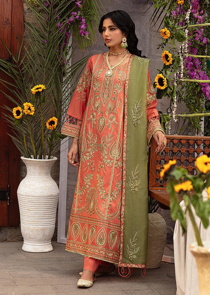 Mohagni | Muntazir Luxury Lawn 24 | CM-09 - House Of Anaya