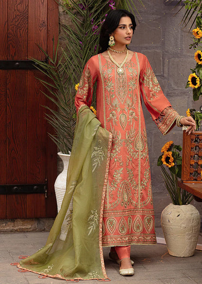 Mohagni | Muntazir Luxury Lawn 24 | CM-09 - House Of Anaya
