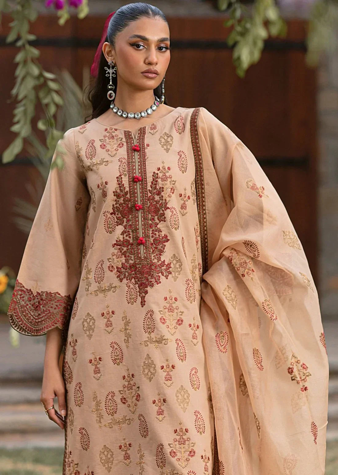 Mohagni | Muntazir Luxury Lawn 24 | CM-11 - House Of Anaya