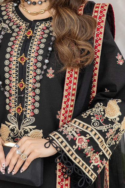 Mohagni | Muntazir Luxury Lawn 24 | AM-05 - House Of Anaya