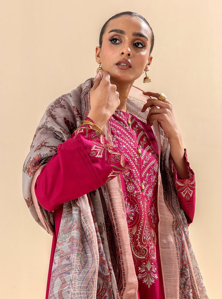 Morbagh | Lawn Collection 24 | RASPBERRY COULIS - House Of Anaya