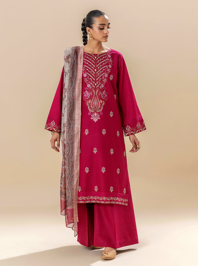 Morbagh | Lawn Collection 24 | RASPBERRY COULIS - House Of Anaya