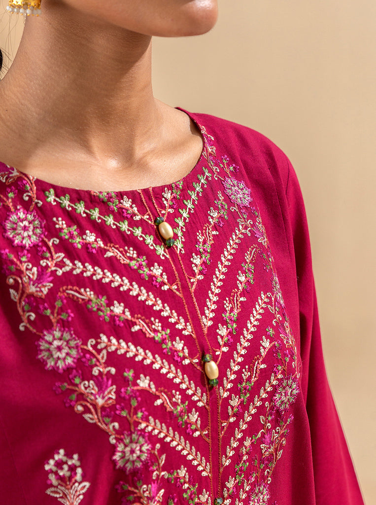 Morbagh | Lawn Collection 24 | RASPBERRY COULIS - House Of Anaya