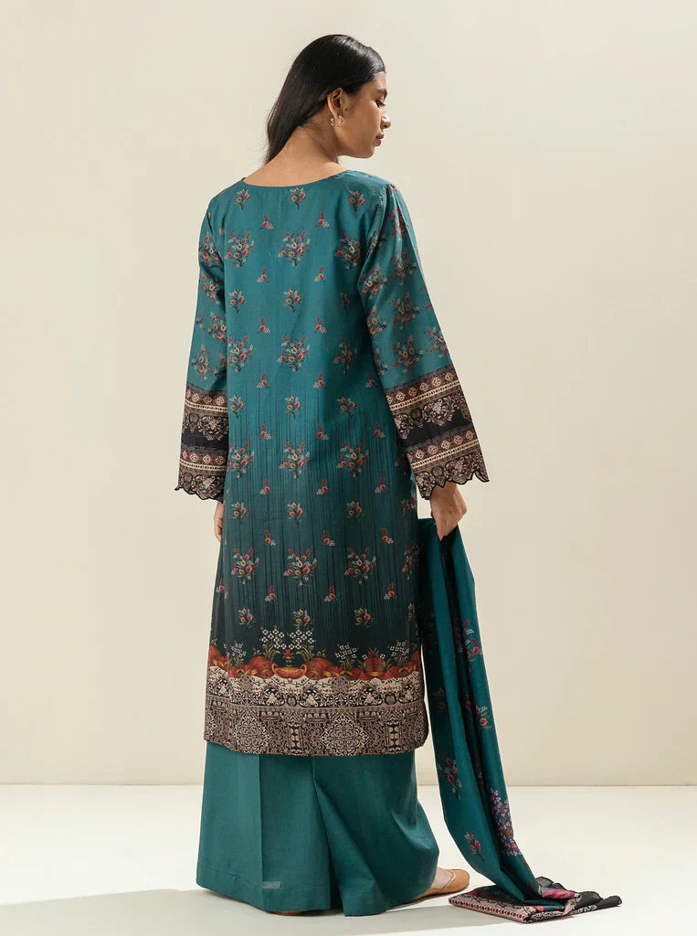 Morbagh | Lawn Collection 24 | EMERALD ABUNDANCE - House Of Anaya