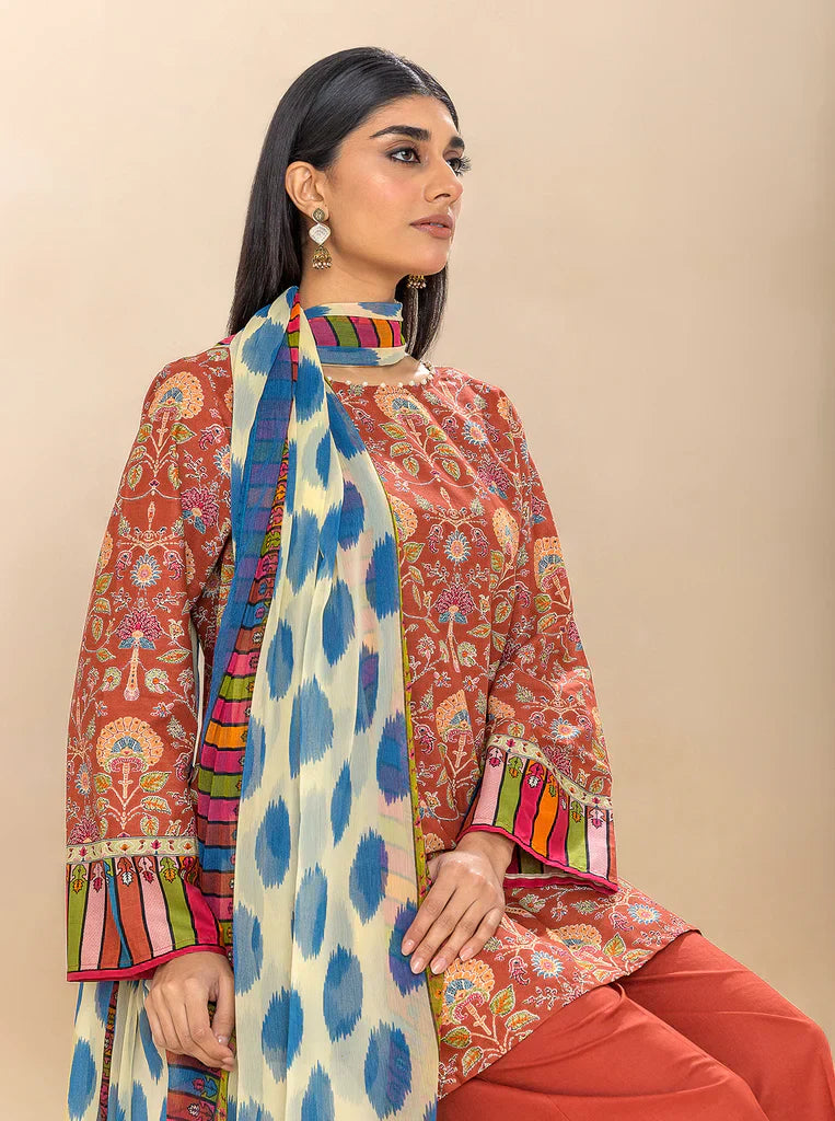 Morbagh | Lawn Collection 24 | AUBURN SKY - House Of Anaya