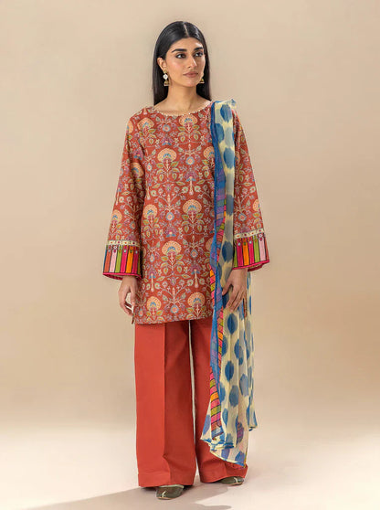 Morbagh | Lawn Collection 24 | AUBURN SKY - House Of Anaya