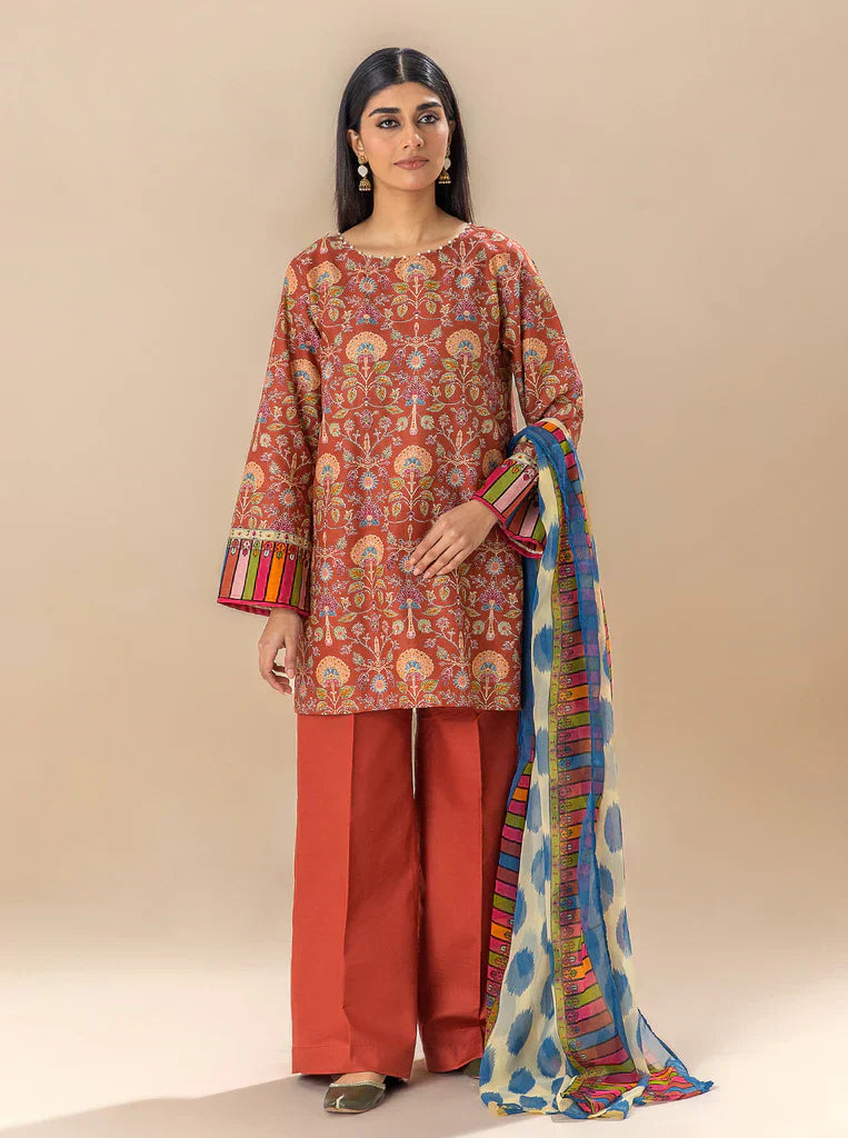 Morbagh | Lawn Collection 24 | AUBURN SKY - House Of Anaya