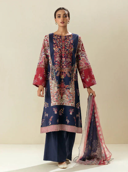Morbagh | Lawn Collection 24 | PANSY PETALS - House Of Anaya